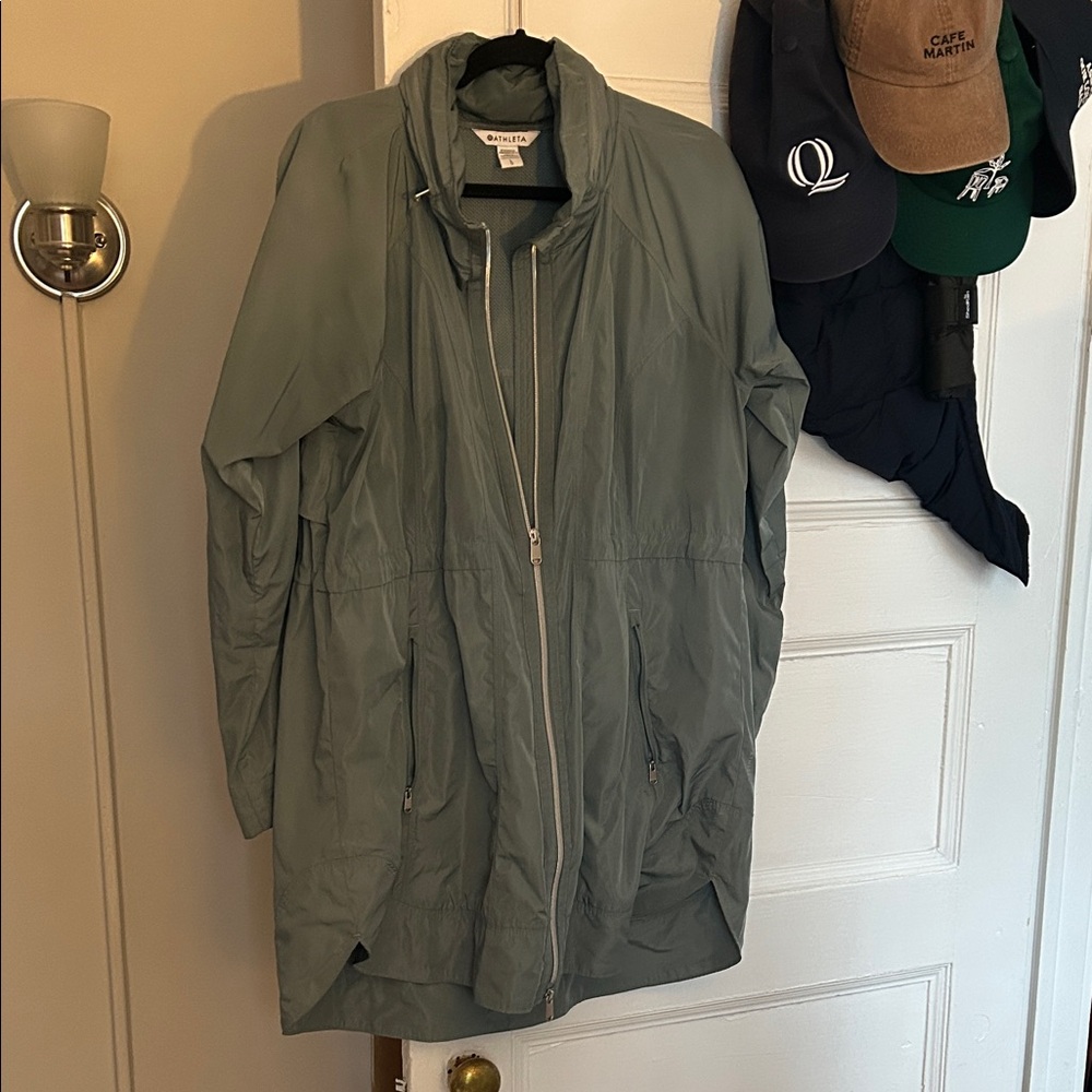 Athleta Women’s Drip Drop Jacket, Minimalist Grey